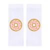 Baby Girls Donut 1/2 1st 2nd 3rd Birthday Outfit Donut Romper Tutu Skirt Headband Leg Warmers Clothes Set for Cake Smash Photo Shoot Donut Themed Birthday Party Dress up Pink Half Way to One 6 Months view 4