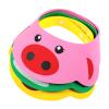 3Pcs Shower Cap, Soft Adjustable Baby Bath Caps Cartoon Hair Washing Shield Shower Hats Newborn Shampoo Shield for Infants view 1