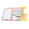 Arabic English Learning Pad,Portable Early Education Audio Cognition Book Arabic English Teach Toy for ChildrenLearning Machine, Early Education Intelligent Audio Wall Chart view 2