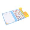 Arabic English Learning Pad,Portable Early Education Audio Cognition Book Arabic English Teach Toy for ChildrenLearning Machine, Early Education Intelligent Audio Wall Chart view 3