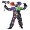 California Costumes Funhouse Fiend Clown Boy's Costume X-Large view 1
