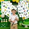 96PCS Golf Pre-Cut Temporary Tattoos for Kids - Sport-Themed Party Favors, Perfect for Birthday Parties, School Prizes, and Classroom Gifts for Boys & Girls (Normal) view 2