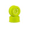 J Concepts Inc. 9-Shot 12mm Hex 3mm Offset Wheel Yellow 2pc JCO3420Y RC Tire view 1