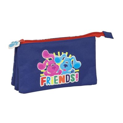 SAFTA Unisex Kid's Article Triple Blues Clues Case, Multicoloured, M