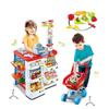 Supermarket Play Set for Kids W/Shopping Cart W/Cash Register Pretend Play Girls Boys Toddlers Age 3 4 5. view 1