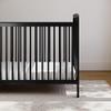 Storkcraft Pasadena 3-in-1 Convertible Crib (Black)  GREENGUARD Gold Certified, Converts to Daybed and Toddler Bed, Fits Standard Full-Size Crib Mattress, Adjustable Mattress Height view 2