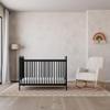 Storkcraft Pasadena 3-in-1 Convertible Crib (Black)  GREENGUARD Gold Certified, Converts to Daybed and Toddler Bed, Fits Standard Full-Size Crib Mattress, Adjustable Mattress Height view 3