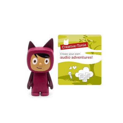 Tonies Creative Toy Figurine - Record and Upload up to 90 Minutes of Your Own Stories and Songs - Purple/Medium
