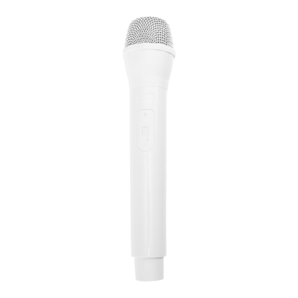 Microphone Prop Plastic Mic Prop Speech Fake Mic Plastic Microphone Pretend Singing & Speech Realistic Media Interview Experience Safe Abs Material