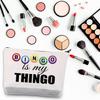 BDPWSS Funny Bingo Gifts Bingo Makeup Bag Bingo Player Gift Bingo Is My Thingo For Bingo Gambler Gift Bingo Lover Gift (My Thingo) view 3