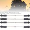 Tefola M4 Steering Linkage Rod Set, Metal Linkage Rod Adjustable 110120mm Fit for 1/8 RC Racing Truck Car view 2