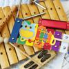 Small Musical Xylophone Toy: 5PCS Toddle Small Xylophone Toys for Early Childhood Education - Mini Percussion Instrument Award with Owl Pattern view 2