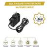 Ddkxndb New AC/DC Adapter for Flipo Super Elite Flipster RC Remote Control Stunt Toy Car Item No: TOY-4A69 ; HJ Model: HJ-UL-048250 HJ-UL048250 Huajung Class 2 Power Unit Power Supply Cord Charger view 2