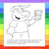 ZOCO  My Saving Account Coloring Books (50 Bulk Pack, with Crayons)  Games to Learn About Money & Finance  Credit Union, Bank Handout for Kids view 4
