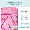 Wildkin Day2Day Kids Nap Mat  Ideal for Daycare, School, Sleepover & Travel - Wild Horses view 3