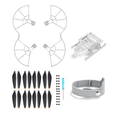 Mini 3 Pro Propeller Guard+16Pcs Propellers+Propeller Holder Strap+Landing Gear Legs for DJI Mini 3 pro Accessories
