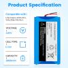 7717 Replacement for Infant Optics DXR-8 Pro Battery Sp 554478 3.85V 2800mAh Lithium Ion Battery (Not Compatible with DXR-8 Baby Monitor) view 2