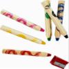 Jumbo Colouring Pencils - 6 Colours + Sharpener view 1