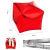 Skylety 8 Pcs Christmas Cube Foil Balloons 24 Inch Green and Red Gift Box Foil Balloons with Bow Christmas Cube Balloon Gift Box for Xmas Birthday Party Decorations view 2
