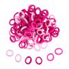 Baby Hair Bands Kids Toddler, 100 Pieces Pink Soft Small Tiny Elastic Hair Ties Rubber Bands Hair Bands Ponytail Holders for Baby Girls view 1