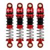 INJORA 39mm Shocks- Aluminum Threaded Shock Absorber Oil Damper for Axial SCX24 FMS FCX24M 1/24 RC Crawler Car Upgrade Parts(RedBlack) view 1