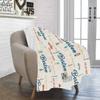 Artsadd Customized Baby Blankets with Birth Information, Personalized Car Printed Baby Birth Commemorate Blanket, Custom Newborn Blanket for Boys for Mom, Dad, Grandparents 40"x50" view 4
