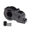 CNC Gearbox Middle Transmission Box with Motor Gear for LCG Chassis Low Center of Gravity Frame SCX10 90046 90047 Parts (Black) view 1