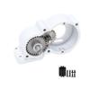 CNC Gearbox Middle Transmission Box with Motor Gear for LCG Chassis Low Center of Gravity Frame SCX10 90046 90047 Parts (Black) view 4