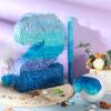 Sratte Number 1 2 3 4 5 6 7 8 9 Piata with Stick Blindfold Confetti, Gradient Blue Piata for Kids Boys Girls Birthday Party Anniversary Decorations Supplies(Number 2) view 4