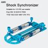 Aluminum Shock Synchronizer Ruler Suspension Tool 1 Set with Adjustable Damping for 1/10 RC Car Crawler R-ig VS4 10 SCX10 TRX4 TT02 YD2 CC01 MST CFX TF2 (Blue) view 2
