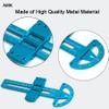 Aluminum Shock Synchronizer Ruler Suspension Tool 1 Set with Adjustable Damping for 1/10 RC Car Crawler R-ig VS4 10 SCX10 TRX4 TT02 YD2 CC01 MST CFX TF2 (Blue) view 3