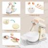Giant bean Wooden Toy Mixer, Kids Play Kitchen Accessories, Pretend Play Toy Blender for Boys Girls Ages 3+ view 3