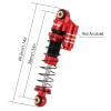 INJORA 39mm Shocks- Aluminum Threaded Adjustable Oil Filled Shocks for SCX24 Gladiator C10 JLU Deadbolt B17 Axial 1/24 RC Crawler Car Upgrade Parts(RedBlack) view 2