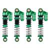 INJORA 39mm Shocks- Aluminum Threaded Adjustable Oil Filled Shocks for SCX24 Gladiator C10 JLU Deadbolt B17 Axial 1/24 RC Crawler Car Upgrade Parts(Green) view 1