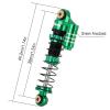 INJORA 39mm Shocks- Aluminum Threaded Adjustable Oil Filled Shocks for SCX24 Gladiator C10 JLU Deadbolt B17 Axial 1/24 RC Crawler Car Upgrade Parts(Green) view 2