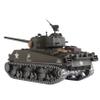 Ssccgym 3898 Sherman Remote Control Tank 1/16 Scale TK7.0 RC Battle Military Vehicle Simulation Smoke Shooting Sound Effect Collection (Metal Steel Gearbox & Fully Metal Track) view 3