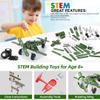 Ferthor Fun Metal Building Military Series Assembly Toys,Small Construction Set for Kids Ages 4-8, Military Toys for Boys Age 8-12,STEM Toy Gifts for Model Army Kit(166pcs No Motor) view 3