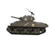 Ssccgym Remote Control Heavy Tank M4A3 RC Battle War Military Vehicle Metal Steel Wave Box Simulation Smoke Shooting Sound Effect Collection Entry-Level Model (Upgraded RC Tank) view 2