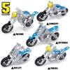 Ferthor Fun Creative Set Motorcycle,Stem Building Projects Toys for Kids 8 9 10 11 12+ Year Old,Metal Building Construction Model kit, 5 in 1 Motobike Building Blocks Steam Educational Toys(139PCS) view 4