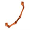 GPM 3PC Set Upgrades Alloy Body Posts Mount with Posts for 1/10 Slash 4X4 RC Cars (Orange) view 1