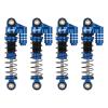 INJORA 39mm Shocks- Aluminum Threaded Adjustable Oil Filled Damper for SCX24 Gladiator C10 JLU Deadbolt B17 Axial 1/24 RC Crawler Car Upgrade Parts(Blue) view 1