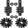 2 Sets SCX24 Steel Gears Overdrive OD Differential Gears 2/14t Fits for Axial SCX24 Whole Series Trucks, Fits for C10 JLU Gladiator Bronco Deadbolt view 1