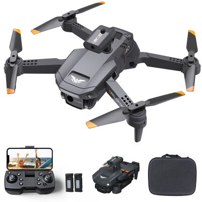 3T6B Foldable Drones with Camera for Adults, FPV Drone with WiFi Live Video for Beginners, 2 Batteries, Carrying Case, Altitude Hold, Gifts Drone for friends