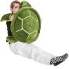 Civaner Big Green Sea Turtle Stuffed Animals Giant Soft Plush Toys, Large Ocean Turtle Body Pillow, Tortoise Toys Doll for Kid Boys Girls Girlfriend Valentine's, Birthday Gifts(12 Inches) view 1