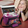 Bag compatible with Toniebox Starter Set, Carrying Case with Transparent Tote for Tonies Figures, Purple view 3