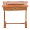 Melody Jane Dolls Houses Dollhouse Chinese Needlework Sewing Box Walnut JBM Miniature 1:12 view 1