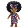 JUSTQUNSEEN Black Baby Dolls African American Doll Black Dolls 12'', Baby Dolls for Girls,Soft for Girls Stuffed Plush Doll for Girl (Small B-Pink) view 1