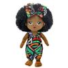 JUSTQUNSEEN Black Baby Doll s Soft Doll, 12 Black Dolls African American Ba by Dol l Soft Baby Doll,Plush Doll s Girls Black Baby Dolls for Christmas view 1