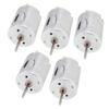 ChgImposs 5PCS R280 DC Motor 12-24V 24000RPM High Speed Micro Motor for DIY Toys Mini Fans Juicer Water Pump Beauty Instrument view 1