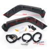 RCHUBAM RC Fender Wheel Eyebrow Mudguards with LED Spotlight Lights for 1/10 Axial SCX10 III AXI03007 RC Crawler Car view 4